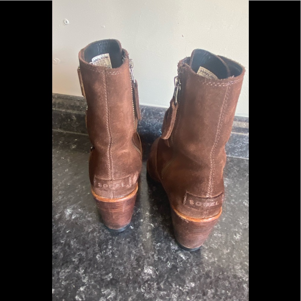 SOREL WOMEN'S AFTER HOURS SUEDE BOOTIES - Picture 10 of 14